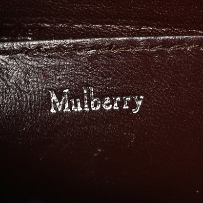Mulberry Small Classic Grain Micro Bayswater Zip Tote Black 6 of 9