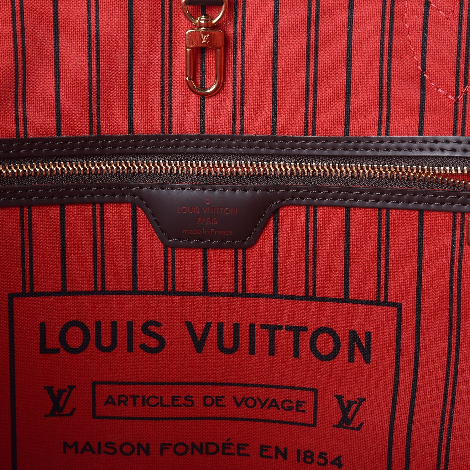 Louis Vuitton Damier Ebene Neo Neverfull GM 7 of 10