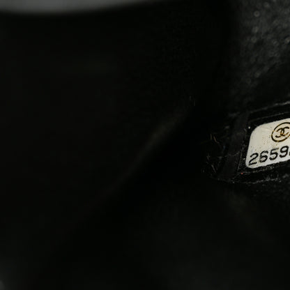 Chanel Aged Calfskin Quilted 2.55 Reissue Chain Waist Bag Black 7 of 13
