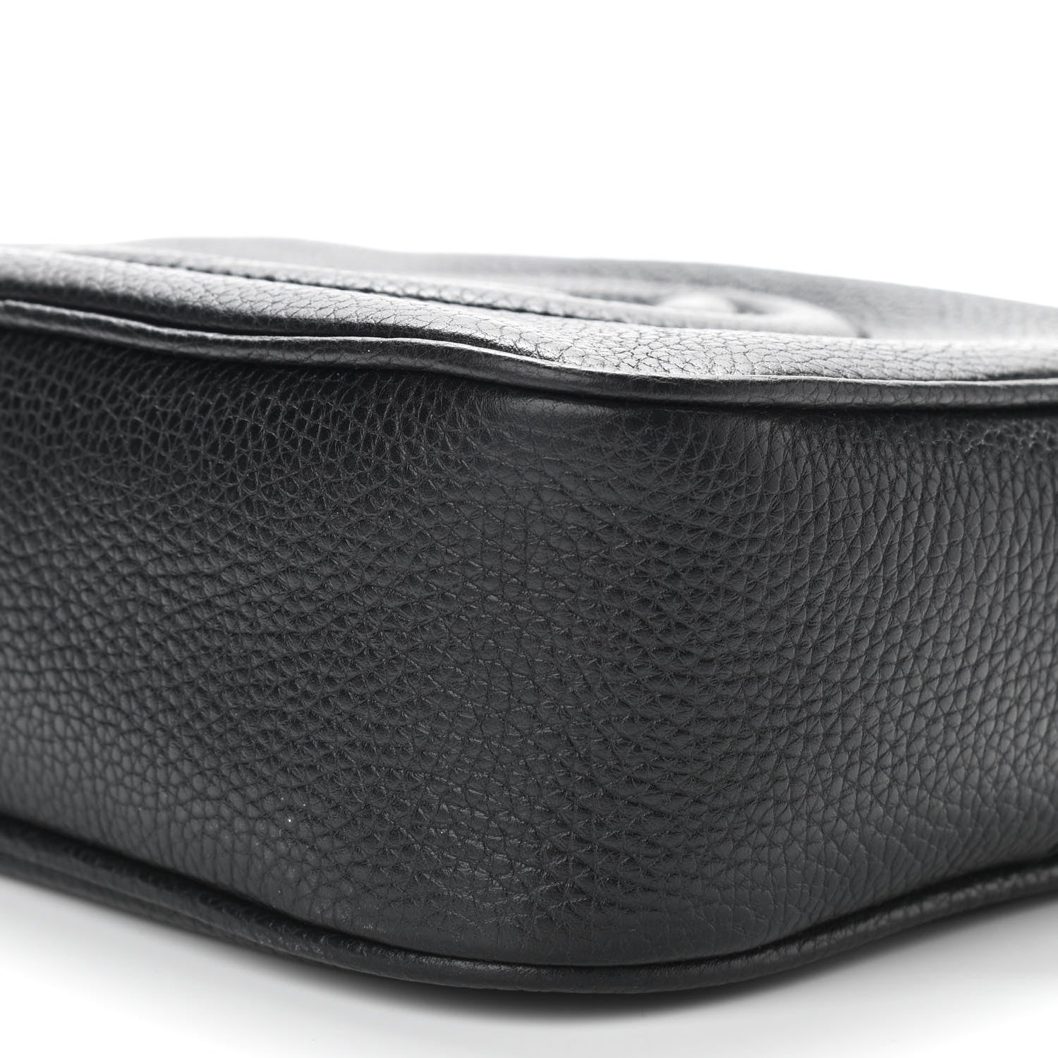 Gucci Pebbled Calfskin Small Soho Disco Bag Black 9 of 10