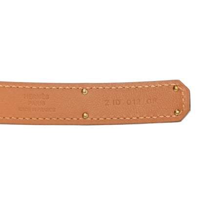 Hermes Epsom Kelly Belt White 4 of 5