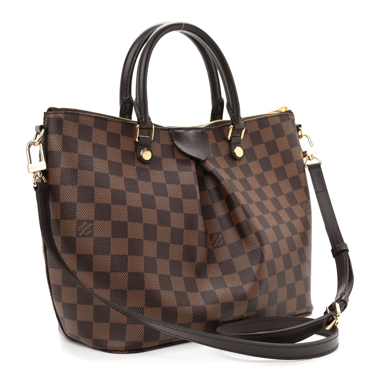 Louis Vuitton Damier Ebene Siena MM 3 of 9