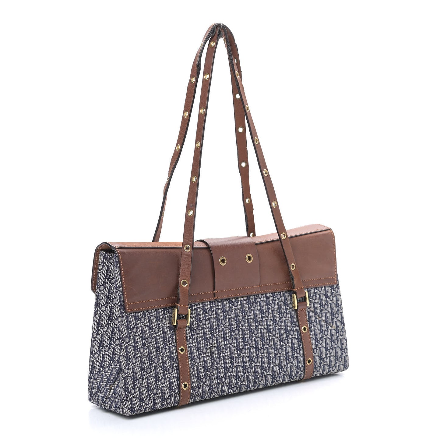 Monogram Street Chic Shoulder Bag Blue