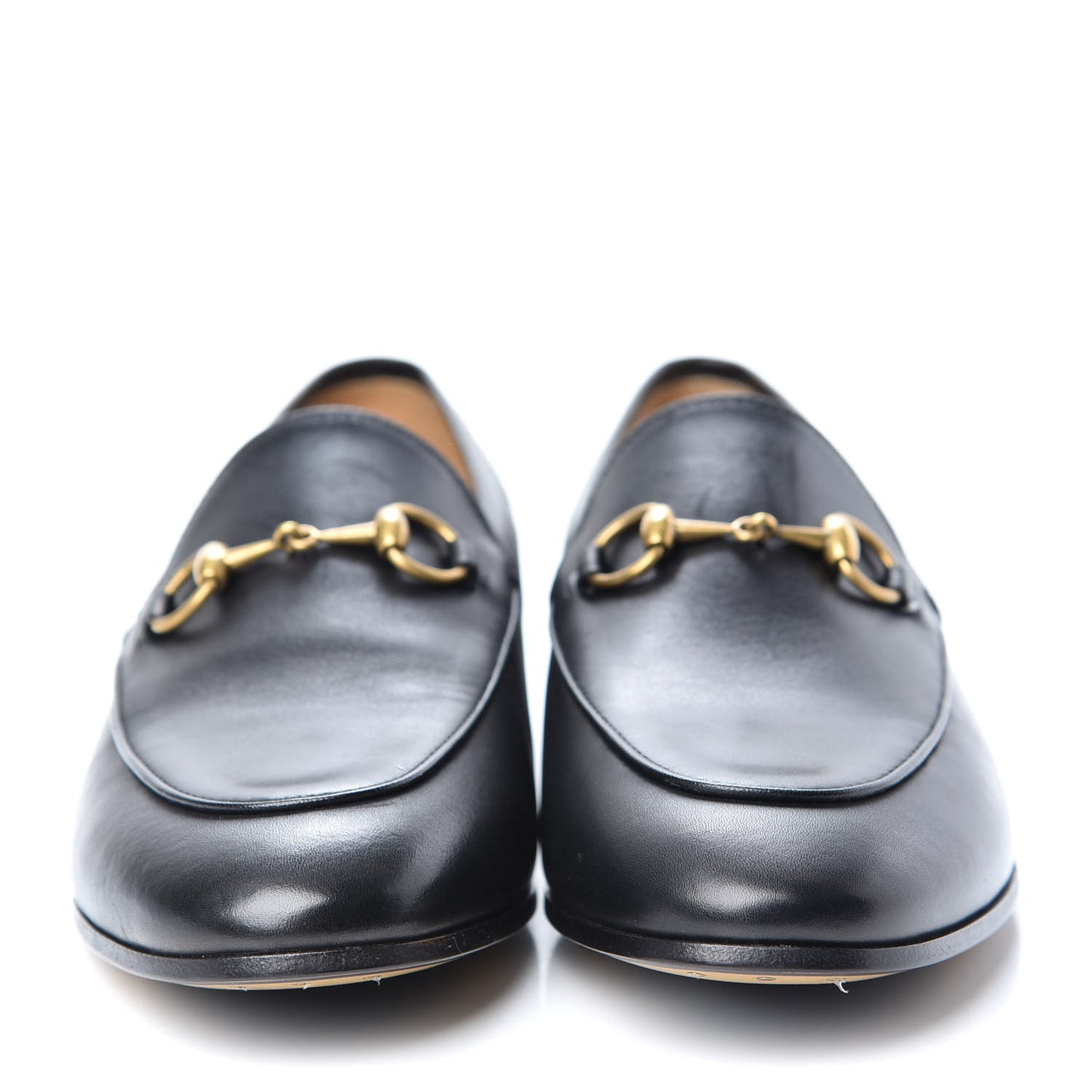 Calfskin Womens Jordaan Loafers 37.5 Black