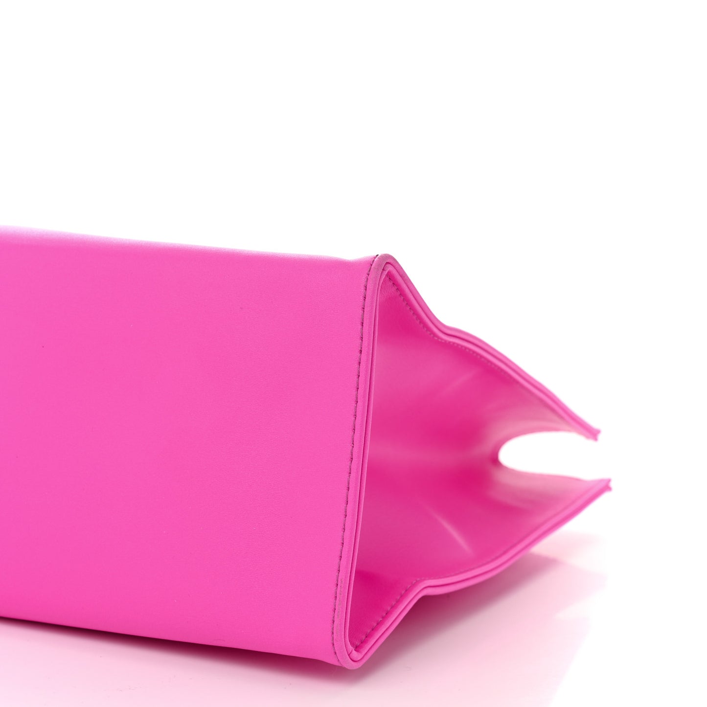 Vegan Leather Medium Shopping Bag Azalea