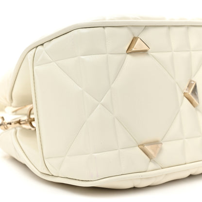 Christian Dior Calfskin Cannage Medium The Lady 95.22 White 9 of 12