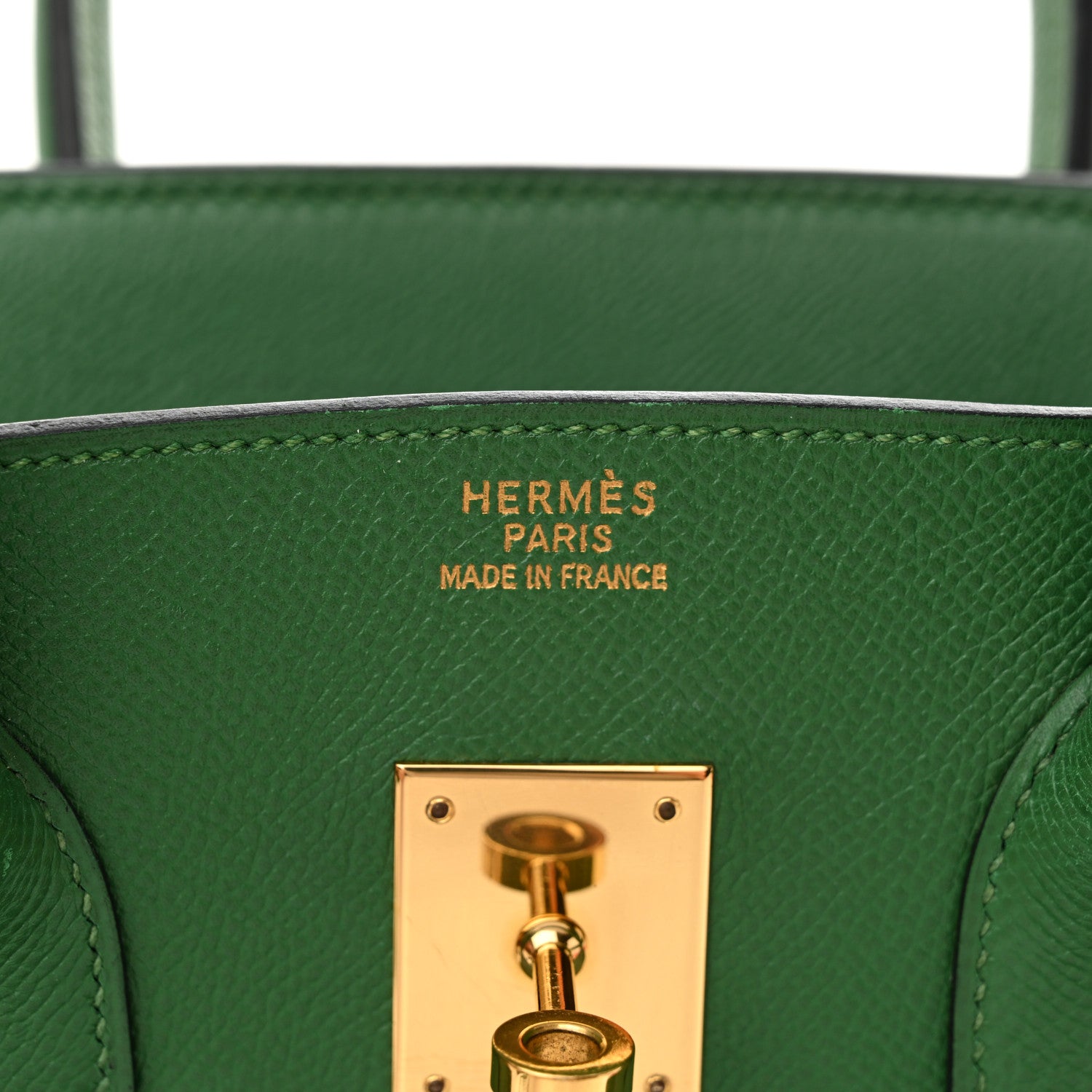 Hermes Courchevel Birkin 35 Vert Clair 7 of 16