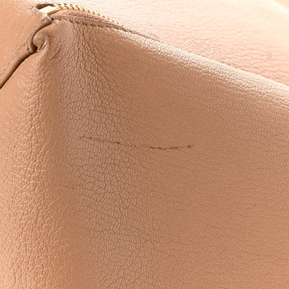 Celine Horizontal Zipper Gusset Cabas Beige 14 of 16