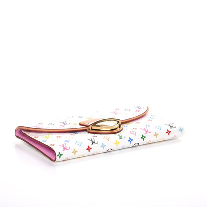 Louis Vuitton Monogram Multicolor Eugenie Wallet White Litchi 4 of 7
