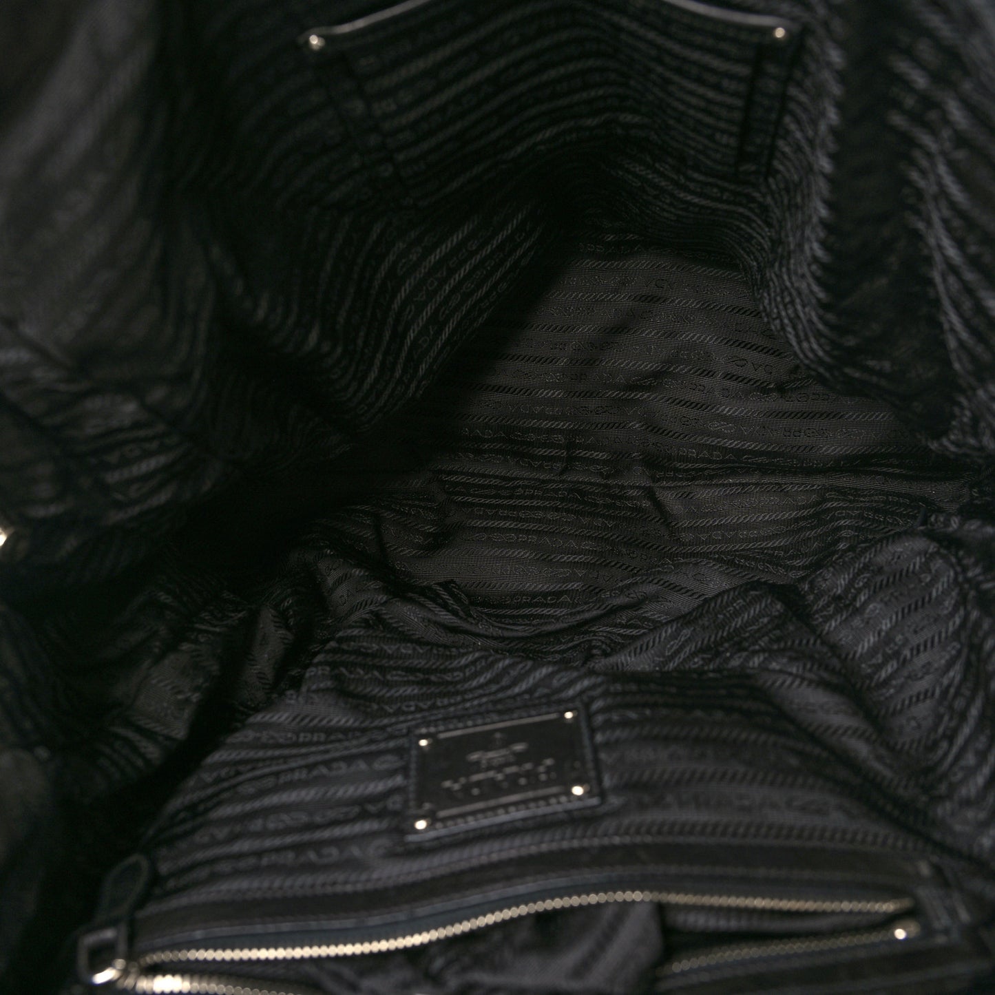 Soft Calf Studded Large Trunk Bag Black