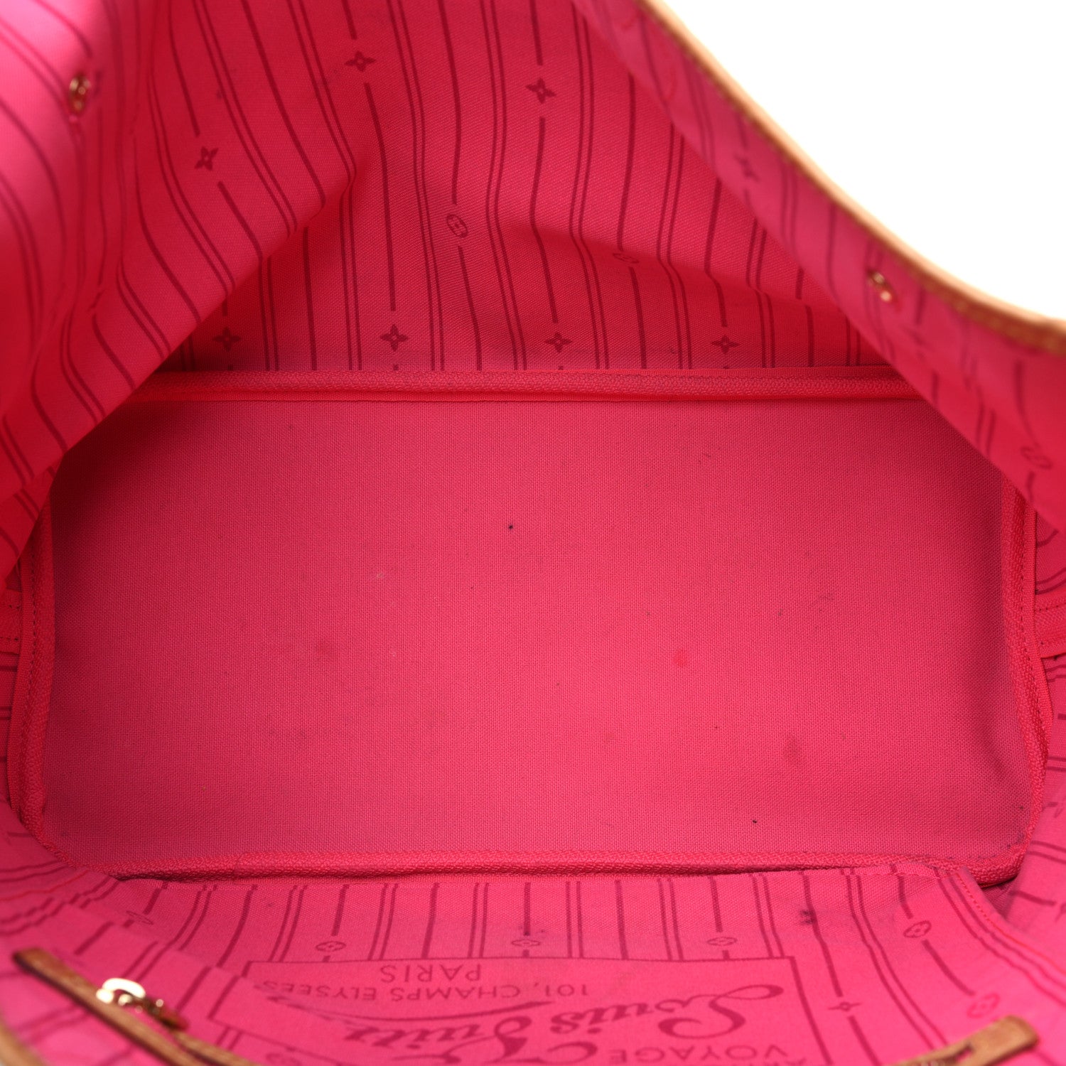 Louis Vuitton Monogram Roses Neverfull MM 5 of 22