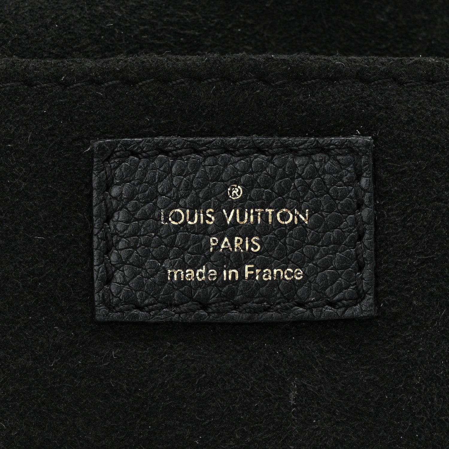 Louis Vuitton Empreinte Monogram Giant Petit Sac Plat Black 6 of 10