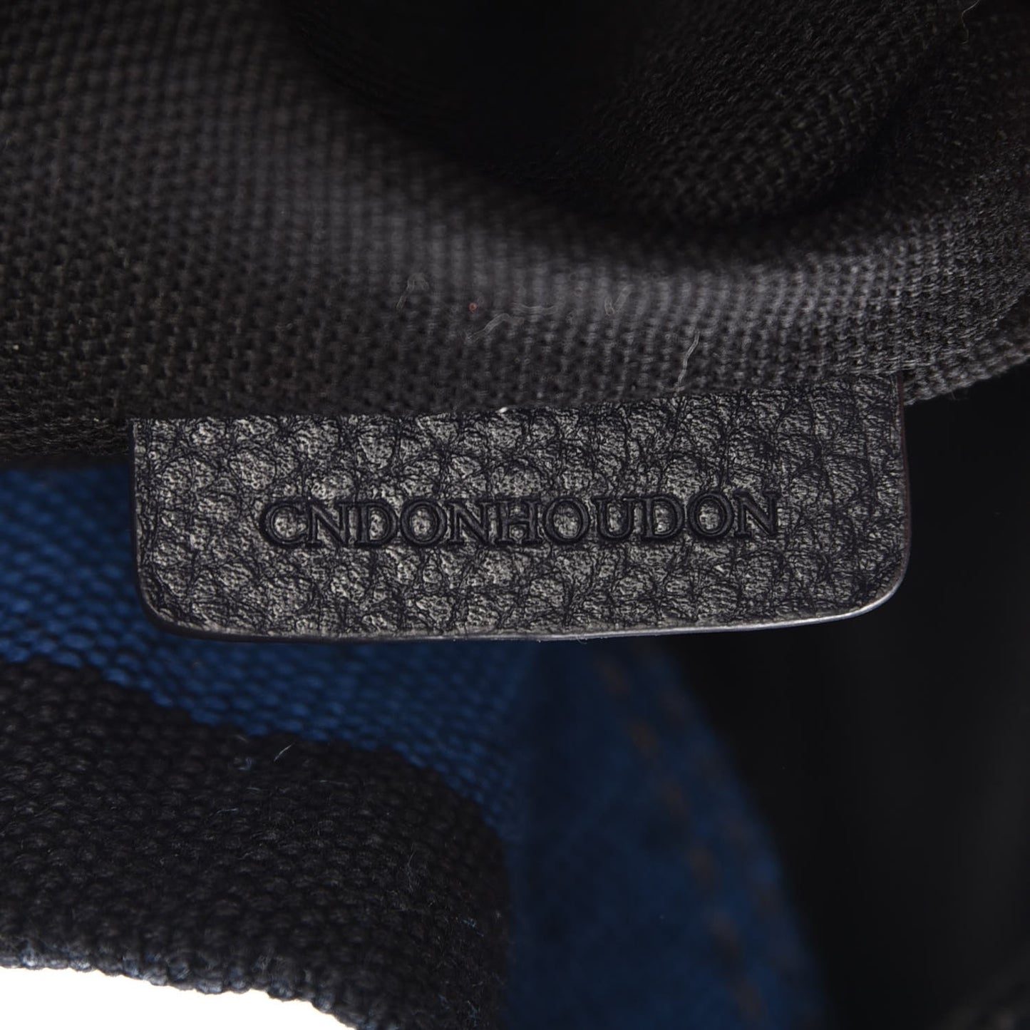 Overdyed Canvas Mega Check Small Brookdale Backpack Ultramarine Blue