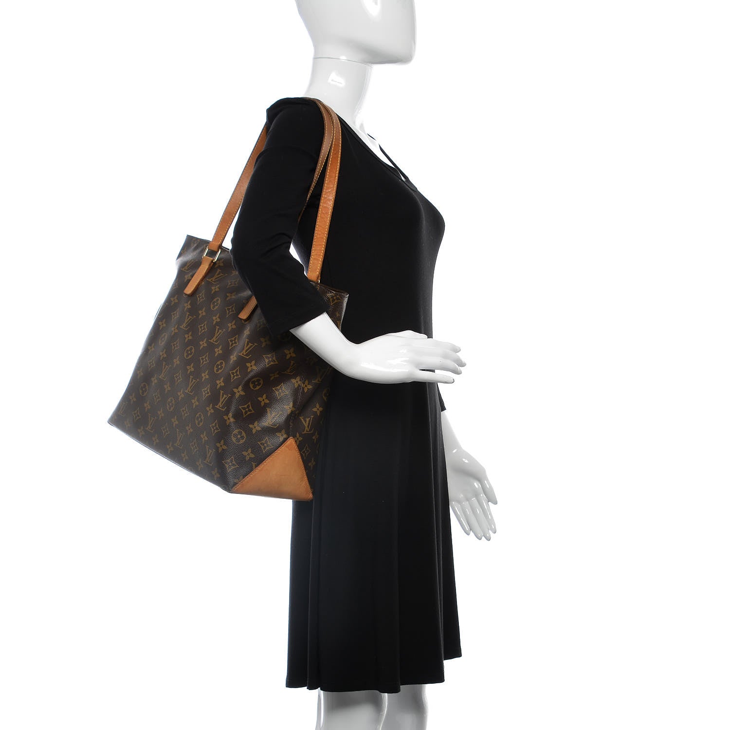 Louis Vuitton Monogram Cabas Mezzo 2 of 22
