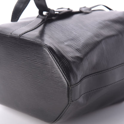 Louis Vuitton Epi Sac D'Epaule GM Black 8 of 17