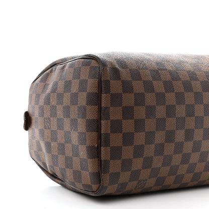 Louis Vuitton Damier Ebene Speedy 30 9 of 10