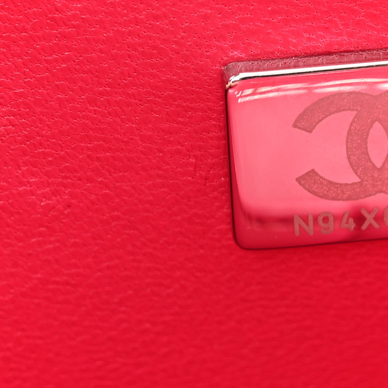 Chanel Caviar Quilted Medium Double Flap Dark Pink 8 of 10