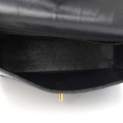 Chanel Caviar Diamond Stitched Flap Shoulder Bag Black 4 of 14