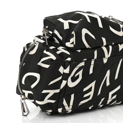 Givenchy Nylon Allover Logo Belt Bag Black 8 of 9