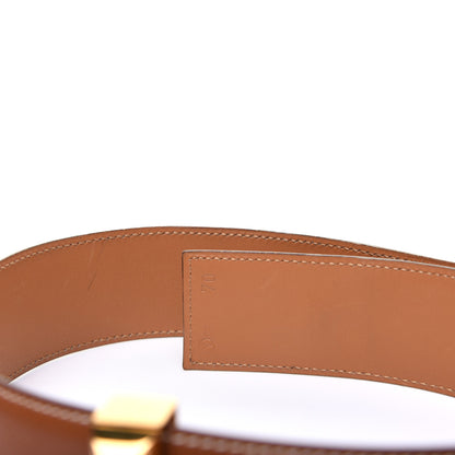 Hermes Courchevel Collier De Chien CDC Belt 70 Gold 6 of 11