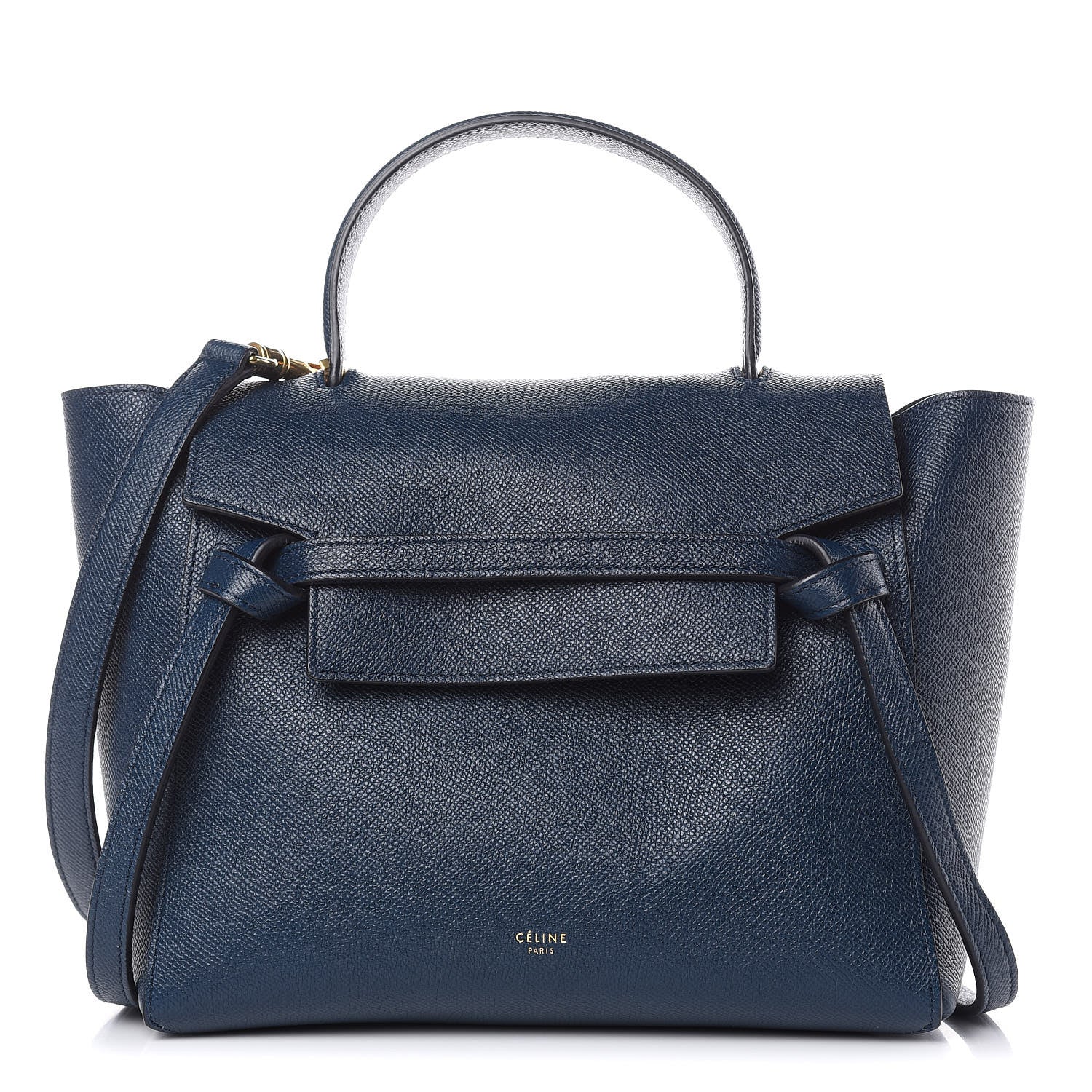 Celine Baby Grained Calfskin Micro Belt Bag Deepsea 1 of 10