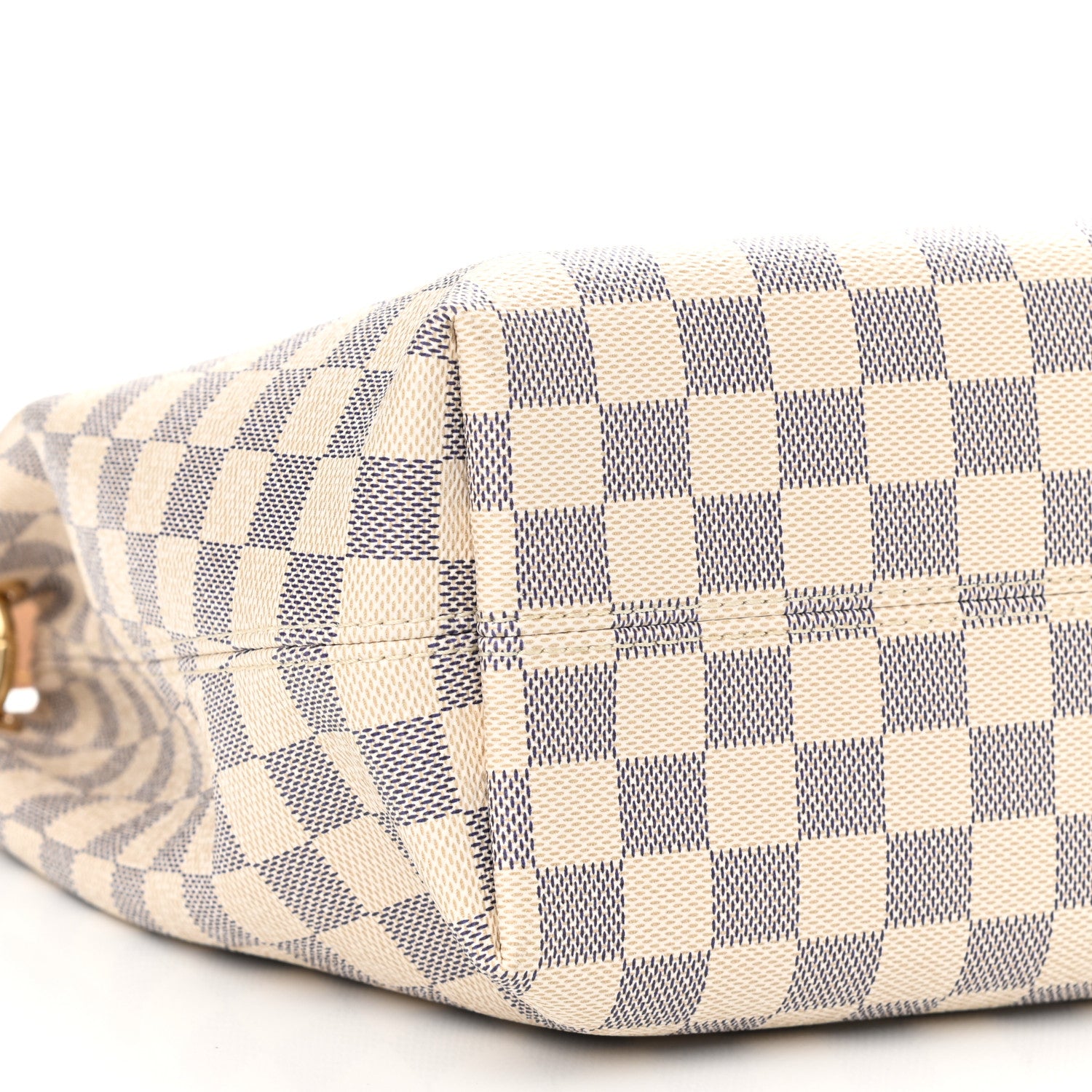 Louis Vuitton Damier Azur Graceful PM Rose Ballerine 8 of 9