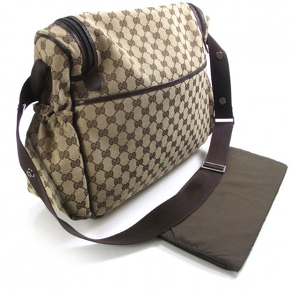 Gucci Monogram Diaper Bag Ebony 3 of 11