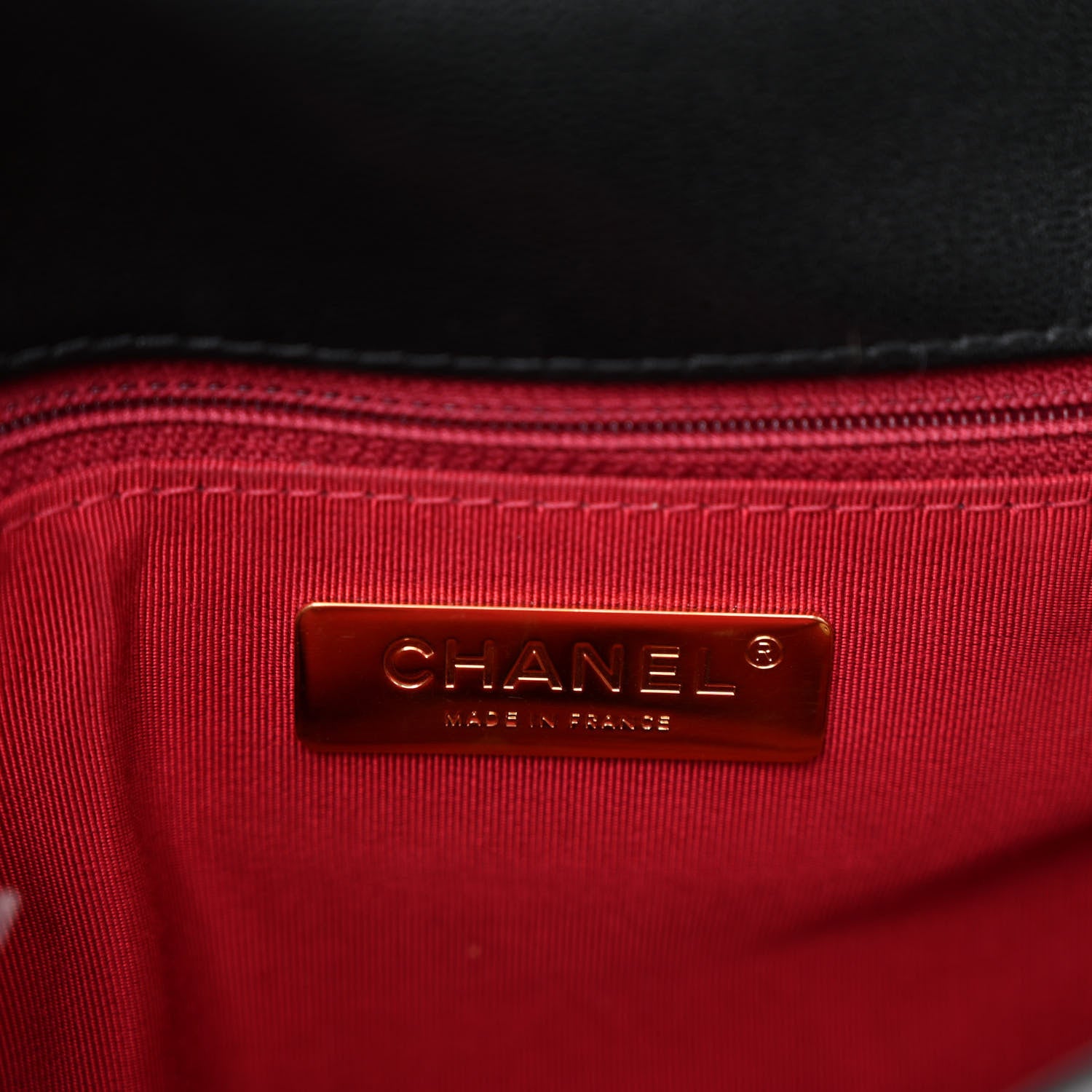 Chanel Goatskin Quilted Large Chanel 19 Flap Black 7 of 10