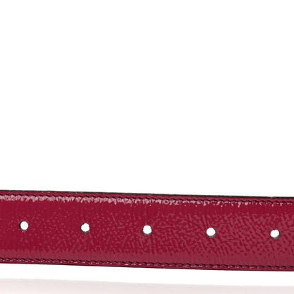 Gucci Patent Interlocking G Belt 90 36 Pink 5 of 5