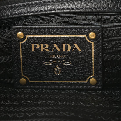 Prada Vitello Daino Hobo Black 6 of 11