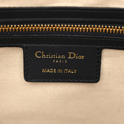 Christian Dior Perforated Calfskin Medium Dior Vibe Classic Bowling Bag White 6 of 13