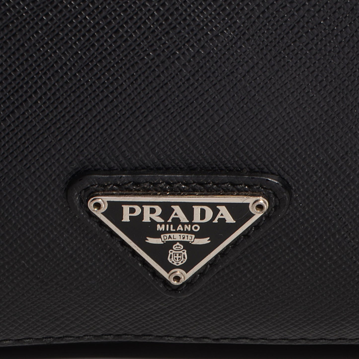 Saffiano Small Travel Bag Black