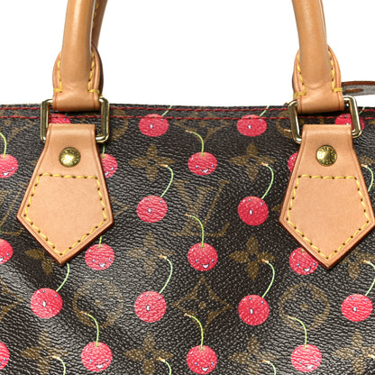 Louis Vuitton Monogram Cerises Speedy 25 9 of 12