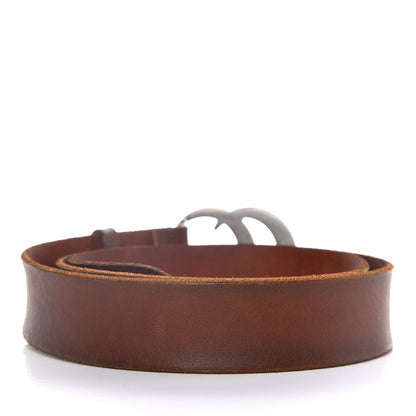Gucci Faded Calfskin Double G 40mm Belt 110 44 Cuir 3 of 6
