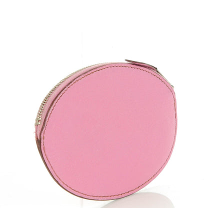 Hermes Chevre Mysore Evelyne Coin Purse Pink 3 of 9
