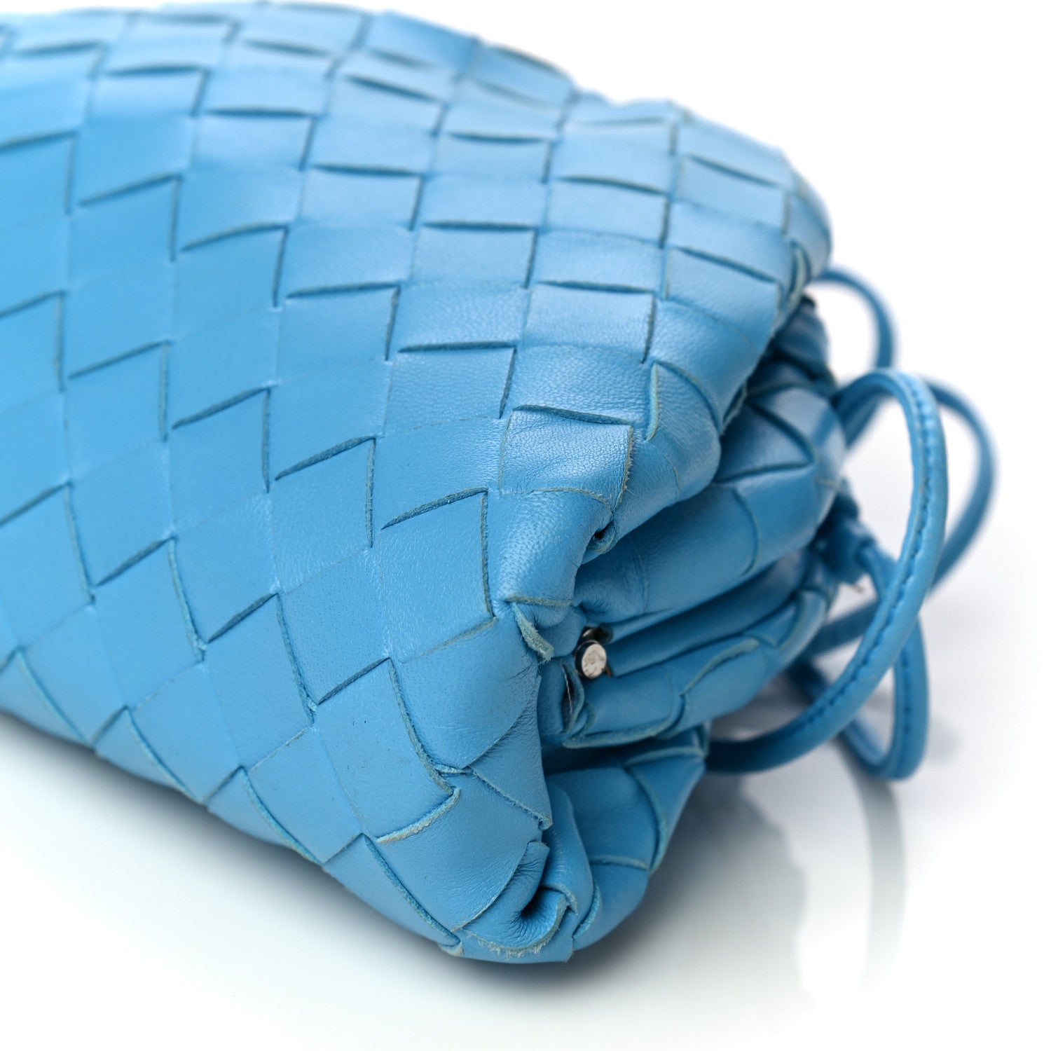 Bottega Veneta Nappa Intrecciato The Mini Pouch Swimming Pool 11 of 11
