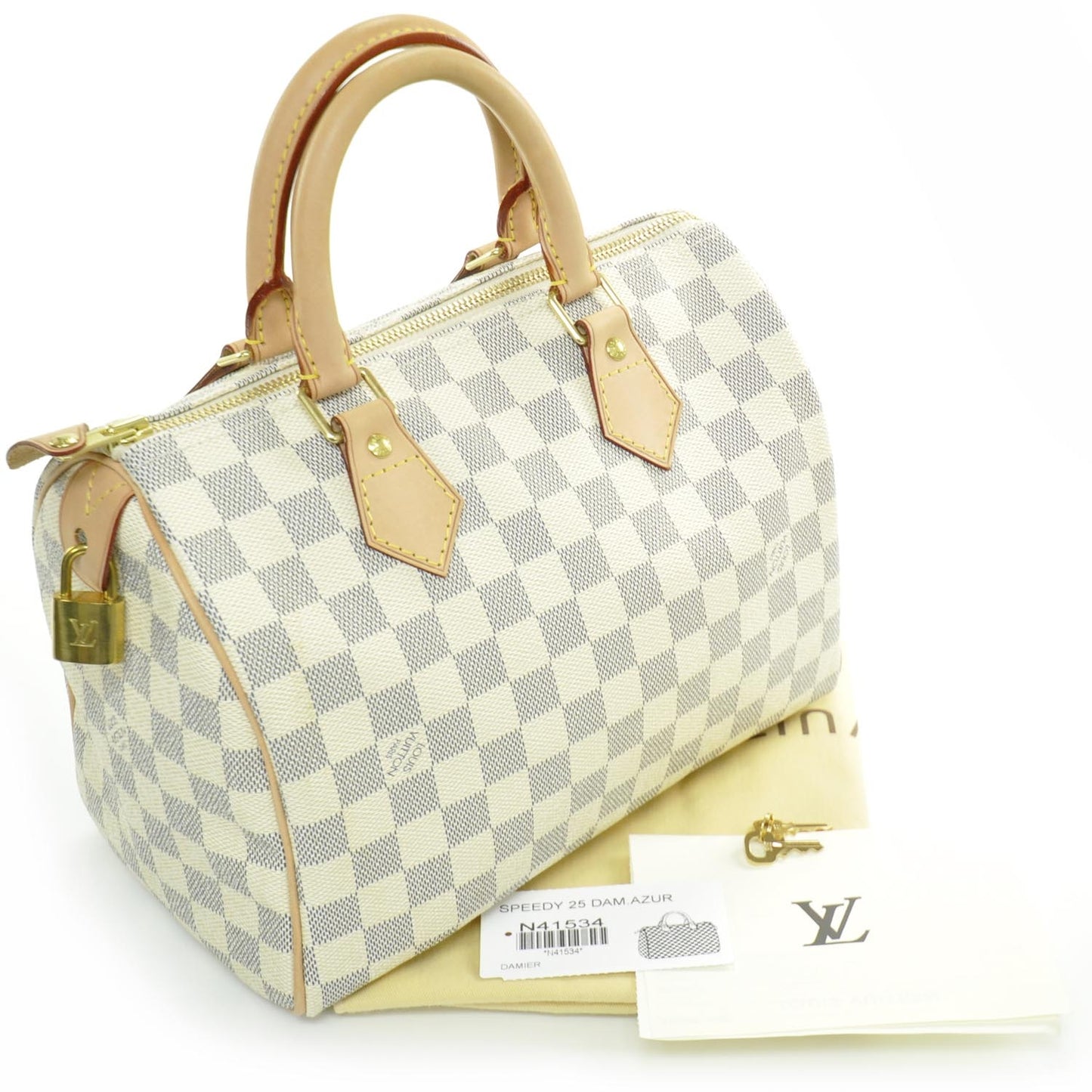 Damier Azur Speedy 25