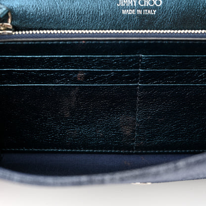Jimmy Choo Denim Milla Clutch Blue 11 of 11