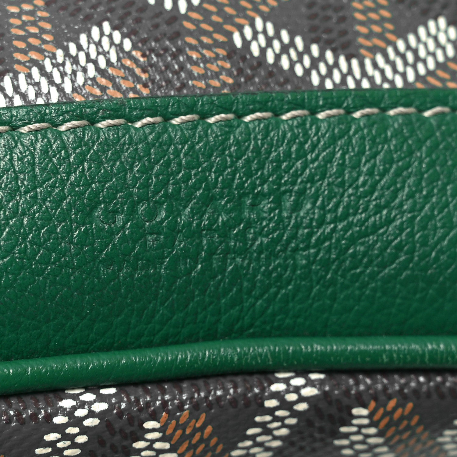 Goyard Goyardine Petit Flot Bucket Bag PM Green 6 of 10