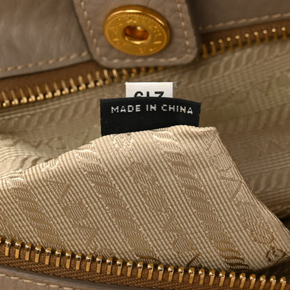Prada Vitello Daino Tote Pomice 7 of 13