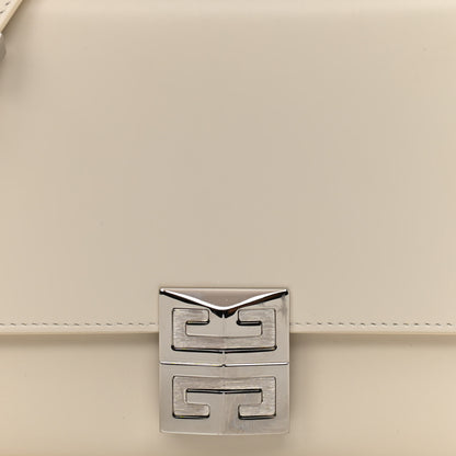 Givenchy Box Calfskin Medium 4G Shoulder Bag Ivory 7 of 9
