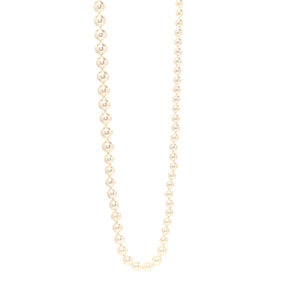 Chanel Pearl CC Long Necklace Gold 1 of 5
