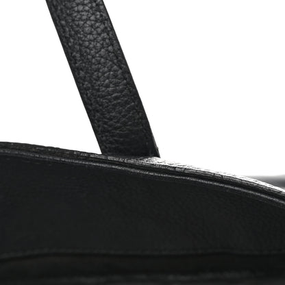Alexander McQueen Pebbled Calfskin Skull Padlock Tote Black 11 of 11
