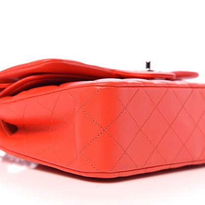 Chanel Lambskin Quilted Small Double Flap Red 7 of 9