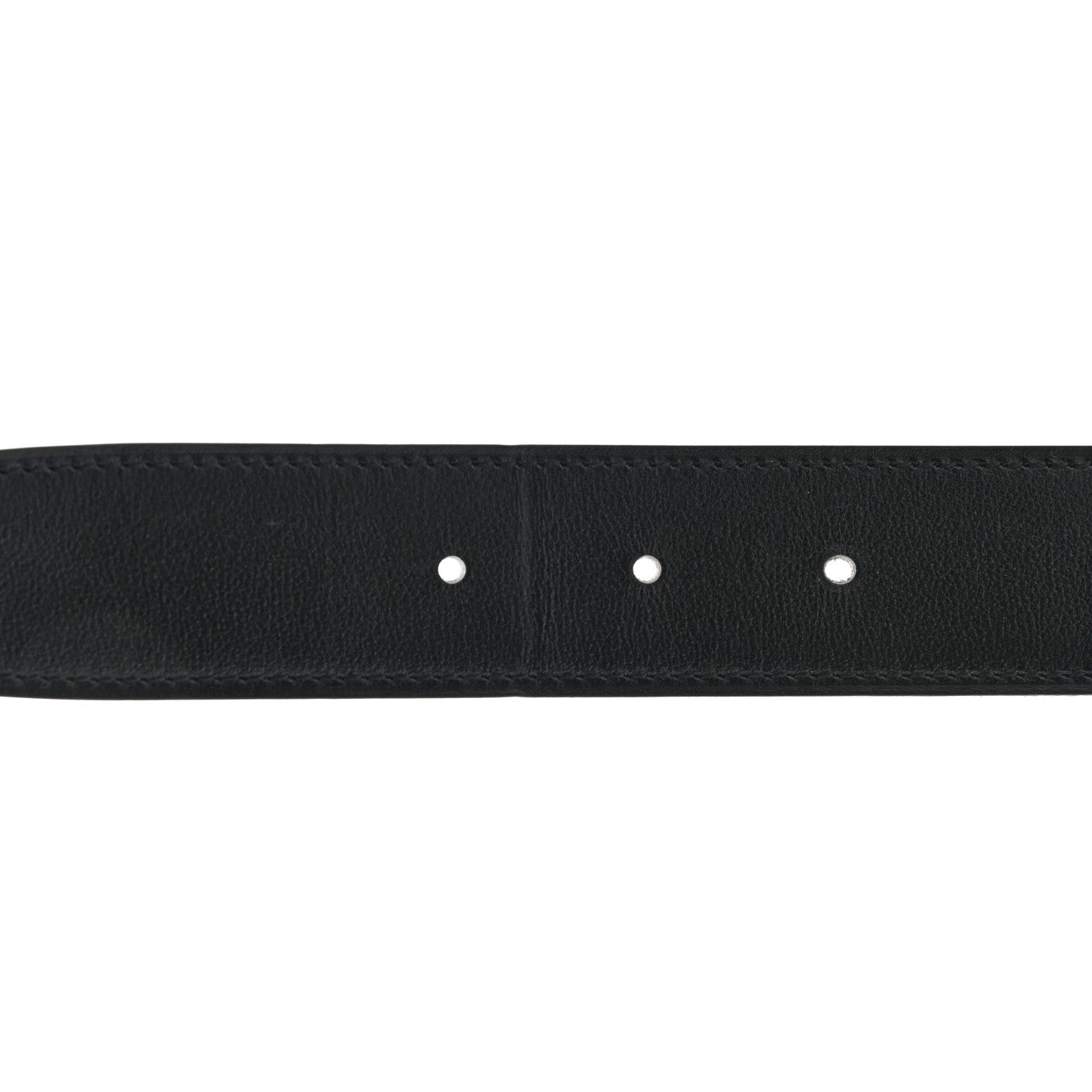 Hermes Box Togo 32mm H Belt 80 Black Gold 4 of 5