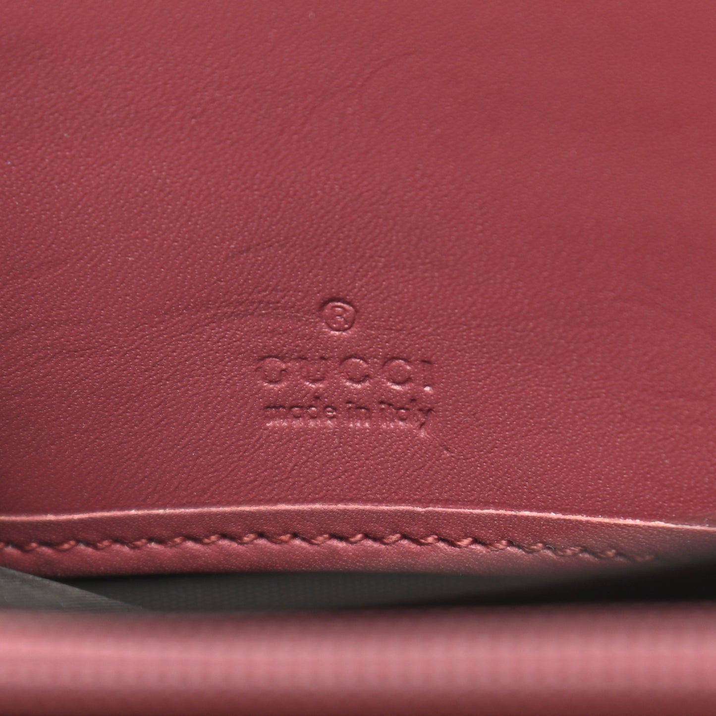 GG Supreme Monogram Blooms Zip Around Wallet Beige Multicolor Dry Rose