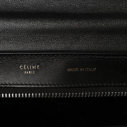 Celine Smooth Calfskin Small Tri-Color Trapeze White 5 of 8