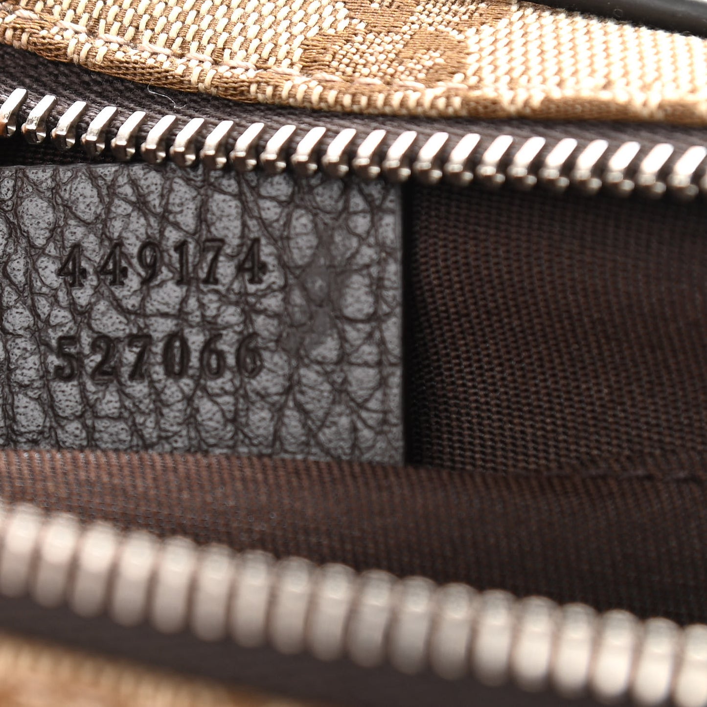 Monogram Belt Bag Dark Brown