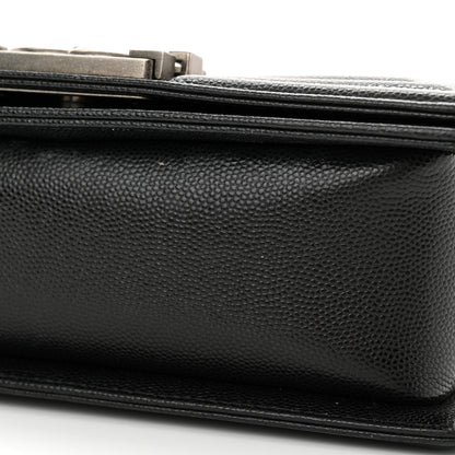 Chanel Caviar Quilted Small Boy Flap Black 11 of 12
