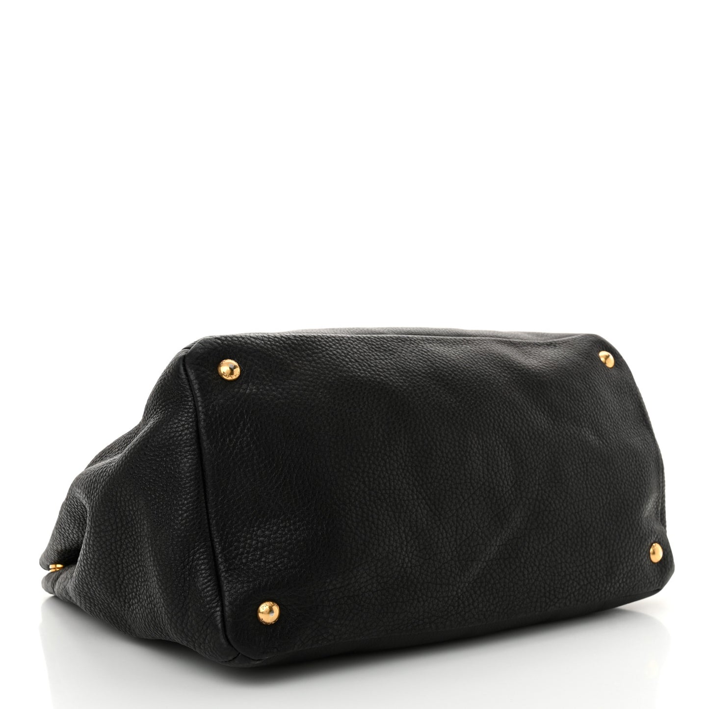Vitello Daino Tote Black